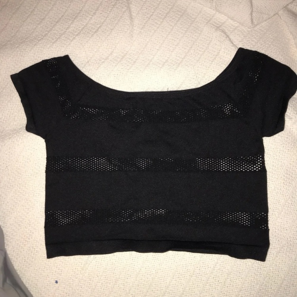 Mesh Crop Top